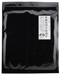 海の農薬を使わない西三河の「無酸処理の乾海苔」全型7枚/焼く前だから磯の香りがいっぱい。そのままでも軽く炙っても風味抜群