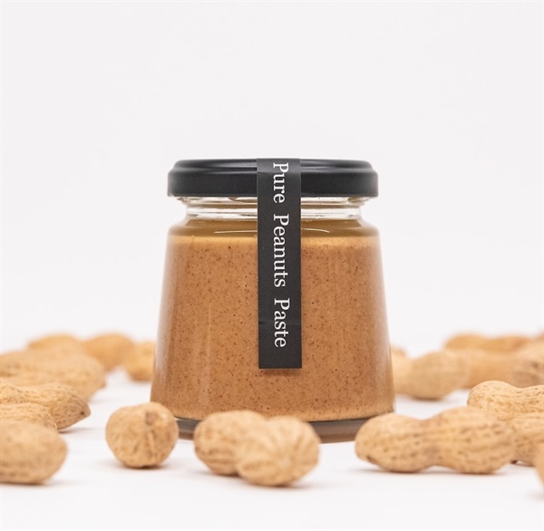 自然栽培の落花生だけで作った無糖「ピーナッツペースト」【130g】自然な甘味と濃厚なコク、芳醇な香りをたっぷり堪能ください