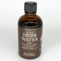 自然栽培 HERB WATER「ローズゼラニウム水」【100ml】ローズとミントが調和した香り/ローションキャップタイプ/#