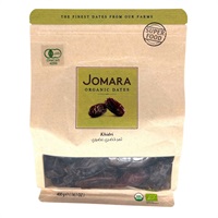サウジアラビア産 有機デーツ キドゥリ種 (まるで甘く熟したレーズンのような濃厚な味わいと心地よいキャラメルの余韻) JOMARAプレミアムデーツ 【400g】 非遺伝子組換え スーパーフード ドライ