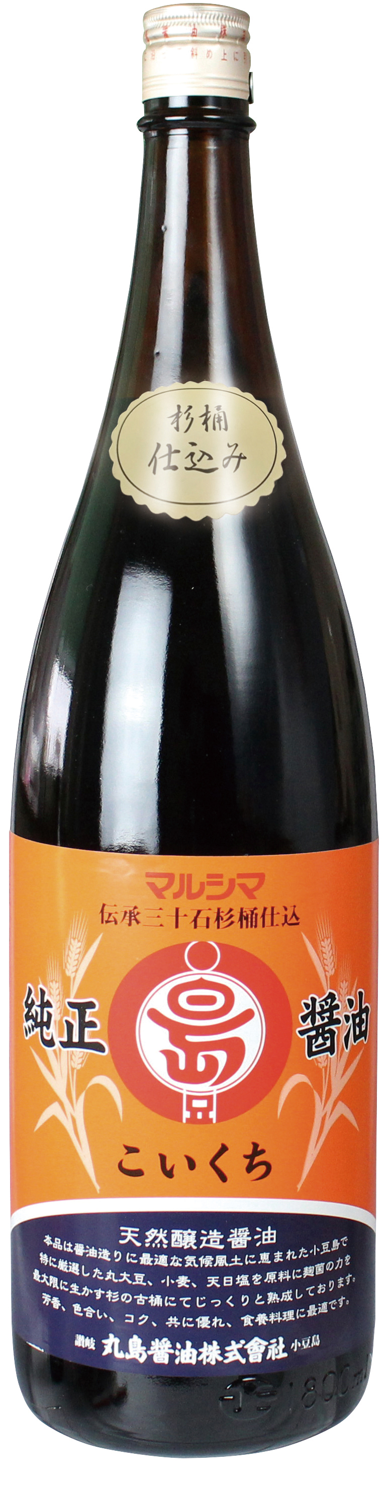 （マルシマ）純正こいくち醤油【１．８ Ｌ】MUSO10006
