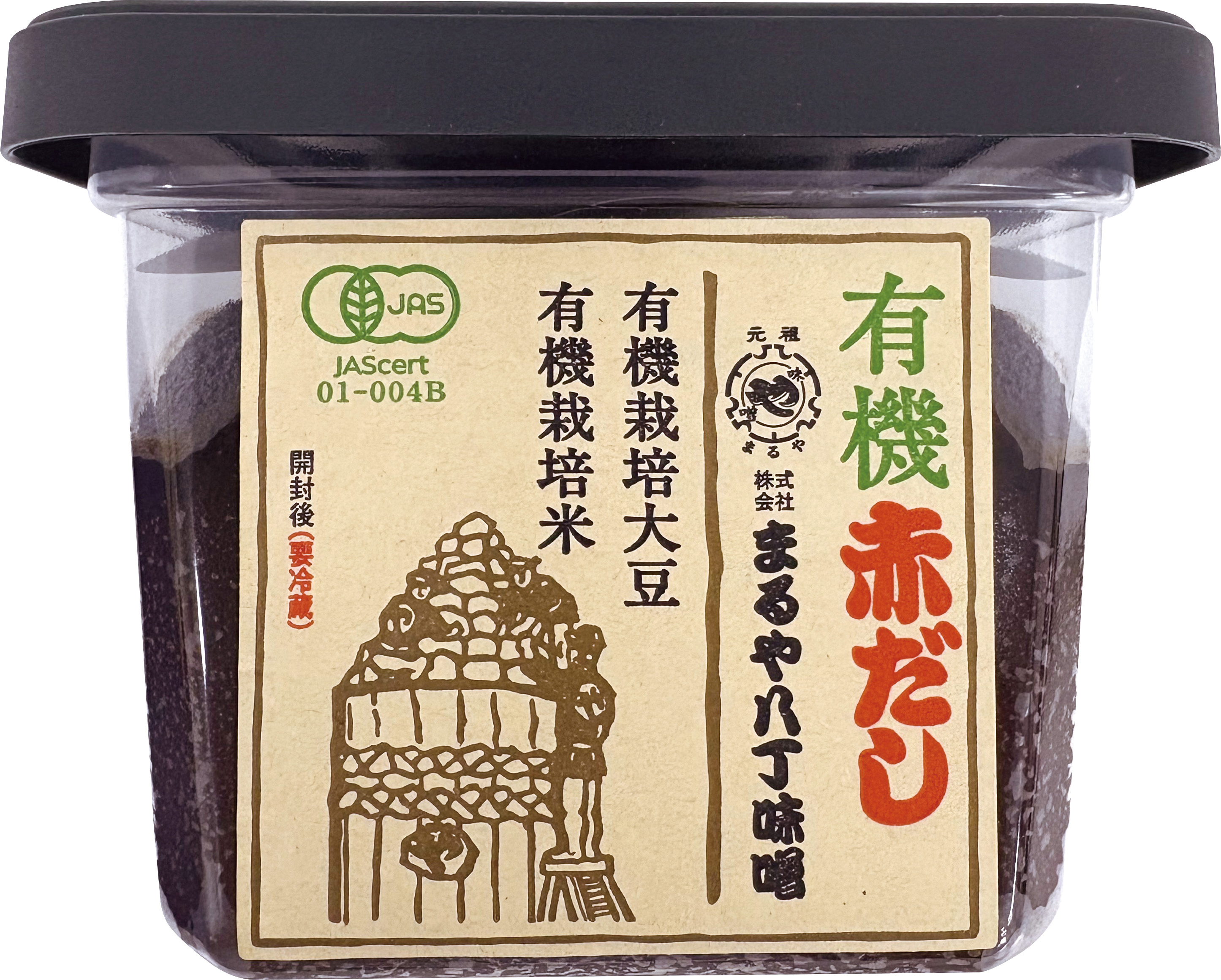 (まるや)有機・赤だしカップ【４５０ｇ】MUSO10290