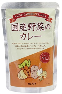 (ムソー）国産野菜のカレー辛口【２００ｇ】MUSO10547