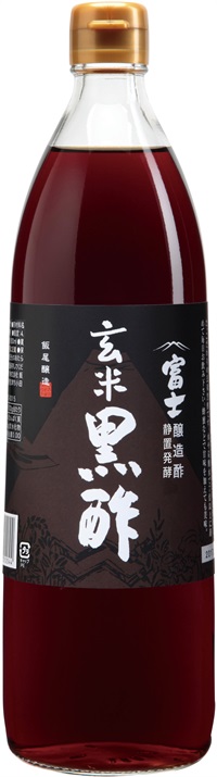 (飯尾醸造）富士玄米黒酢【９００ｍｌ】MUSO10785