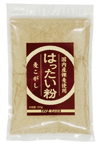 (ムソー）国内産裸麦使用・はったい粉【１２０ｇ】MUSO20925
