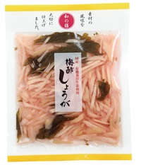 (マルアイ）国産有機栽培梅酢しょうが【５０ｇ】MUSO21261