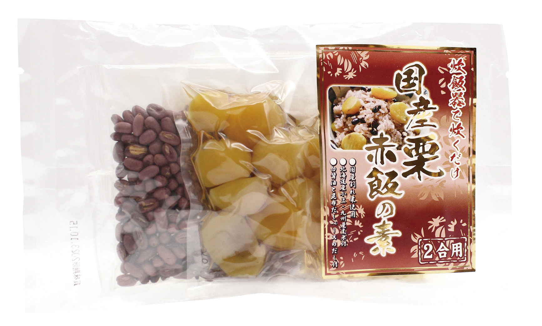 （マルアイ）国産栗赤飯の素【１４０ｇ(栗60g、だし50g、赤飯の具30g）】MUSO21464/冬季限定商品