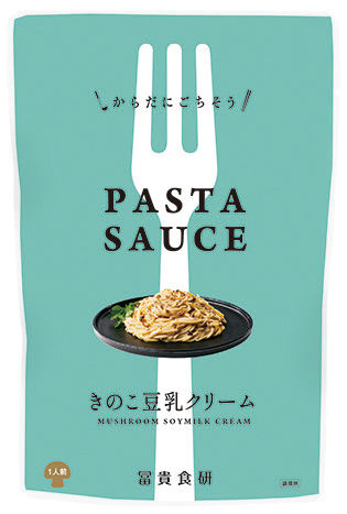 (冨貴)PASTA SAUSE きのこ豆乳クリーム【１２０ｇ】MUSO21579