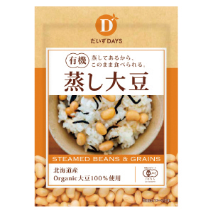 （だいずデイズ）有機蒸し大豆【１００ｇ】MUSO21712