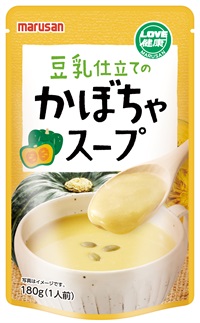 【9＋1=10個入り】(マルサン)豆乳仕立てのかぼちゃスープ【180g】MUSO21915