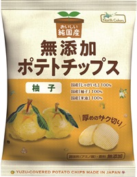 (ノースカラーズ）純国産ポテトチップス・柚子【５３ｇ】MUSO33478