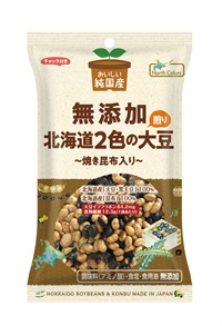 (ノースカラーズ）純国産北海道２色の煎り大豆【６２ｇ】MUSO33859