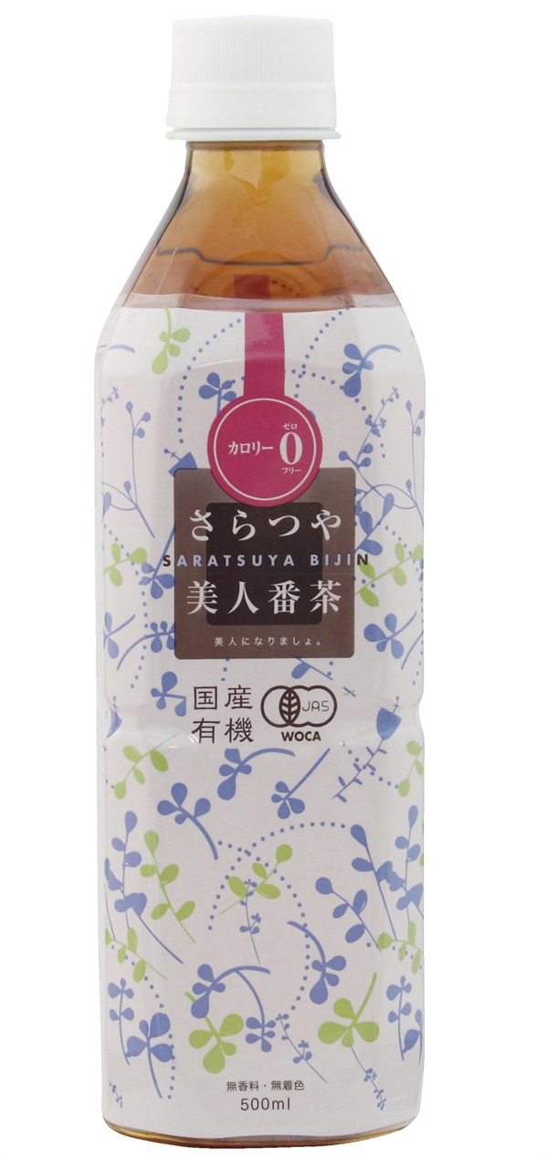 (ムソー）国産有機さらつや美人番茶【５００ｍｌ】MUSO43384