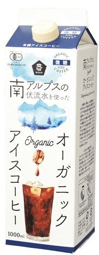 (ムソー）オーガニックアイスコーヒー・微糖【１０００ｍｌ】MUSO43469