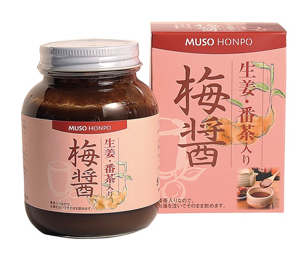 【11＋1=12個入り】(無双本舗）生姜・番茶入り梅醤【２５０ｇ】MUSO53684