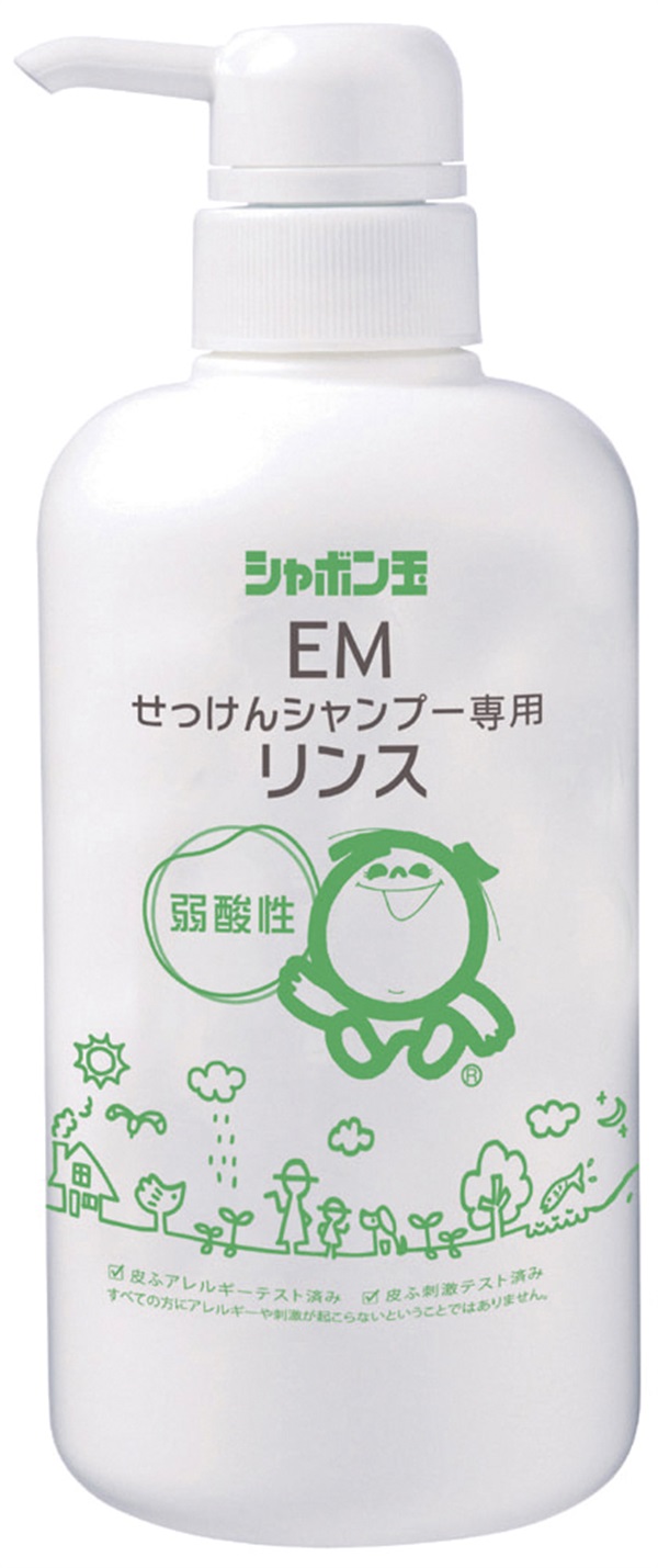 (シャボン玉）ＥＭせっけんシャンプー専用リンス【５２０ｍｌ】MUSO63563