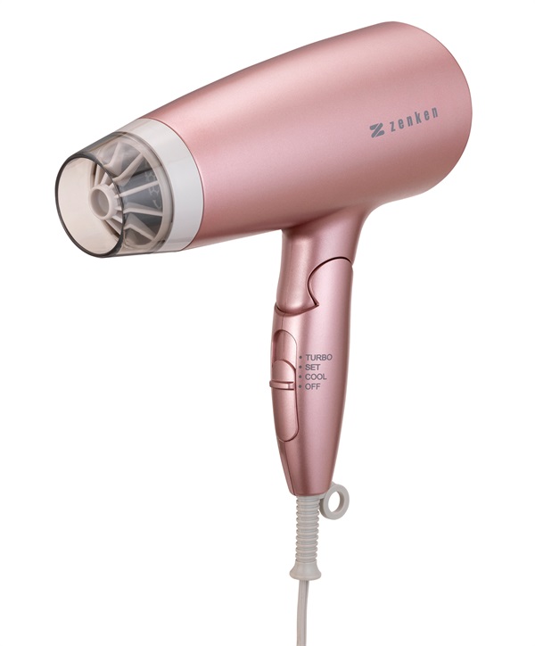 (ゼンケン）電磁波低減ヘアケアドライヤーピンクMUSO65032