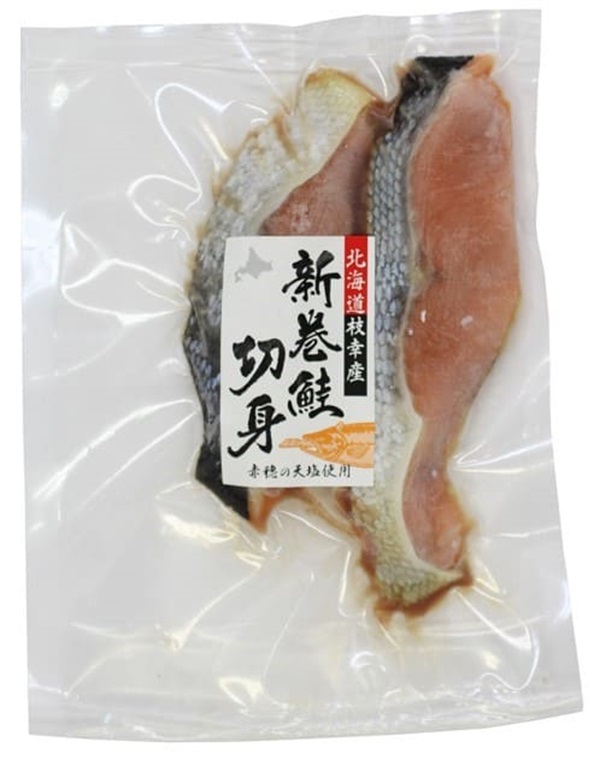 【5/21出荷商品/ 冷凍便】⇒（桃屋食品）北海道産新巻鮭切身【120g(2切)】MUSO87944