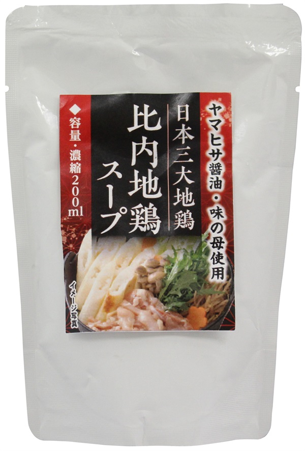 【入荷済み】（年末限定商品）秋田の味をご家庭で！きりたんぽ鍋「比内地鶏スープ」【200ml】