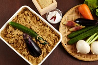 これが自然栽培の発酵の力!乳酸発酵のプロが仕立てた「自然栽培の熟成ぬか床」3点セット(熟成ぬか床・補充用たし糠・発酵専用容器)