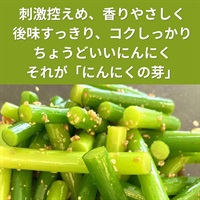 農薬ゼロ、肥料ゼロ、自然栽培の「にんにくの芽」【約100g】熊本県産・埼玉県産/クール便（出荷期間4/28-5/1）