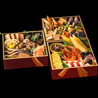 【12/29・30いずれかお届け/メーカー直送便】クール便冷蔵おせち「祝セット」三段（商品毎に個包装/ご家庭で盛り付け）/21品目/3-4人前/送料無料 ※賞味期限1/3