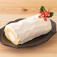 【12/17出荷商品/ 冷凍便】グリシーヌ純生ロールケーキ【長さ約16cm】全て国産原材料