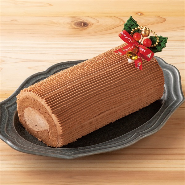 【12/17出荷商品/ 冷凍便】グリシーヌ 生チョコロールケーキ【長さ約16cm】オーガニックチョコレート使用