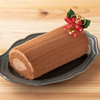 【12/17出荷商品/ 冷凍便】グリシーヌ 生チョコロールケーキ【長さ約16cm】オーガニックチョコレート使用