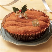 【12/17出荷商品/ 冷凍便】seed ティラミスチーズケーキ【直径約12cm】有機コーヒーを使ったコーヒーシロップ使用