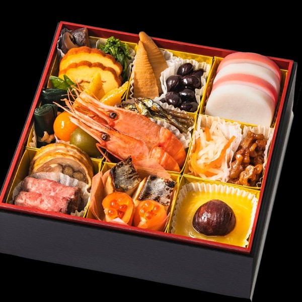早期割引き5%OFF（10/31まで）【12/29・30いずれかお届け/メーカー直送便】冷凍おせち彩セット」一段（重詰め/紙製）/23品目/2人前/送料無料 ※賞味期限1/3
